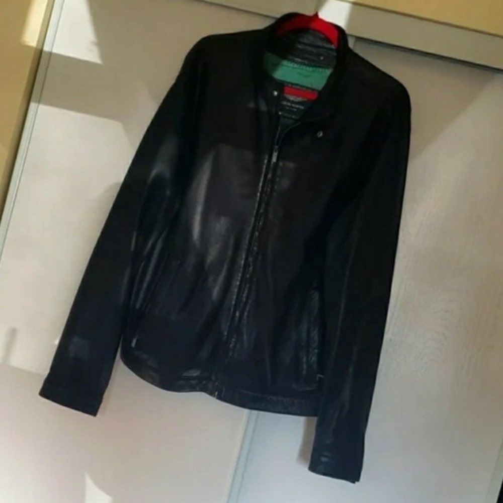 Aston Martin soft classic leather jacket